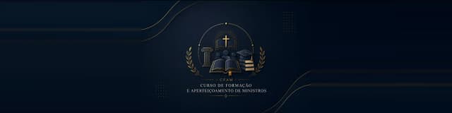 Capa do curso Curso de Formação e Aperfeiçoamento Ministerial
